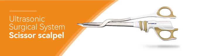 Scissor-tipo ultrasónico disponible escalpelo del sistema del escalpelo